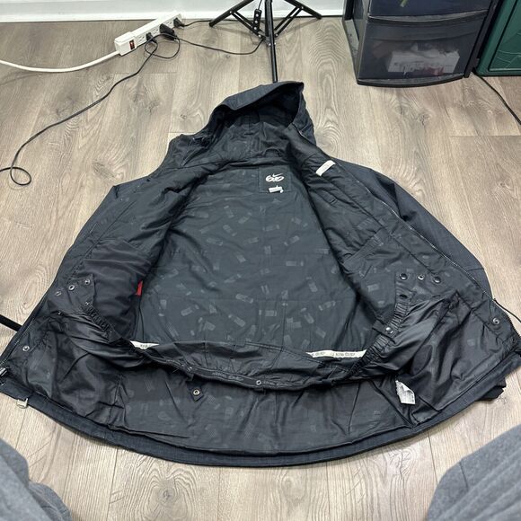 NIKE 6.0 Slainte Ski Snowboard Jacket Mens Small Hooded Full Zip Waterproof - Picture 11 of 14